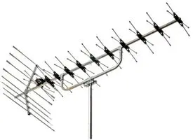 High-gain aerial for weak signal